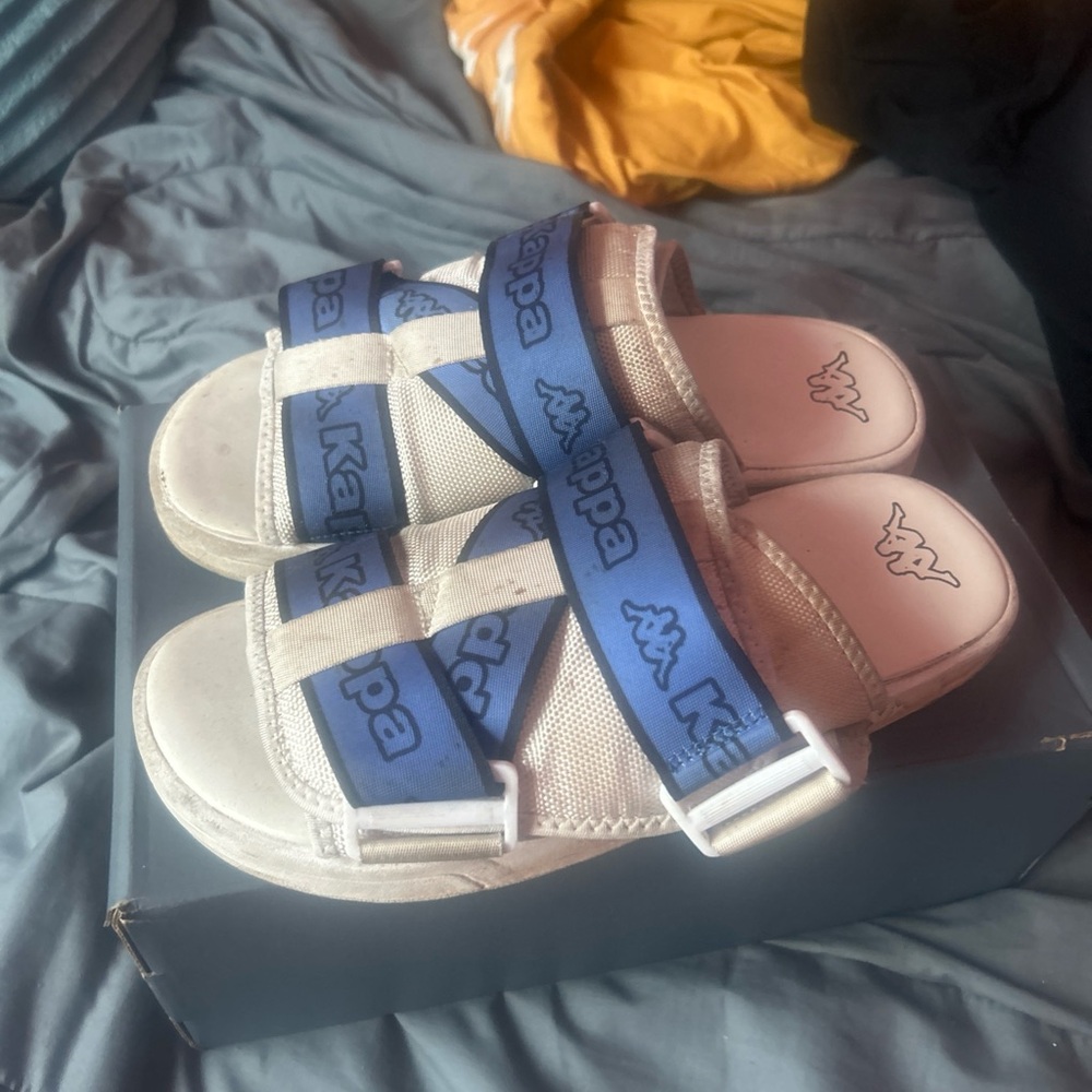 Kappa Kids Sandals with Blue Straps